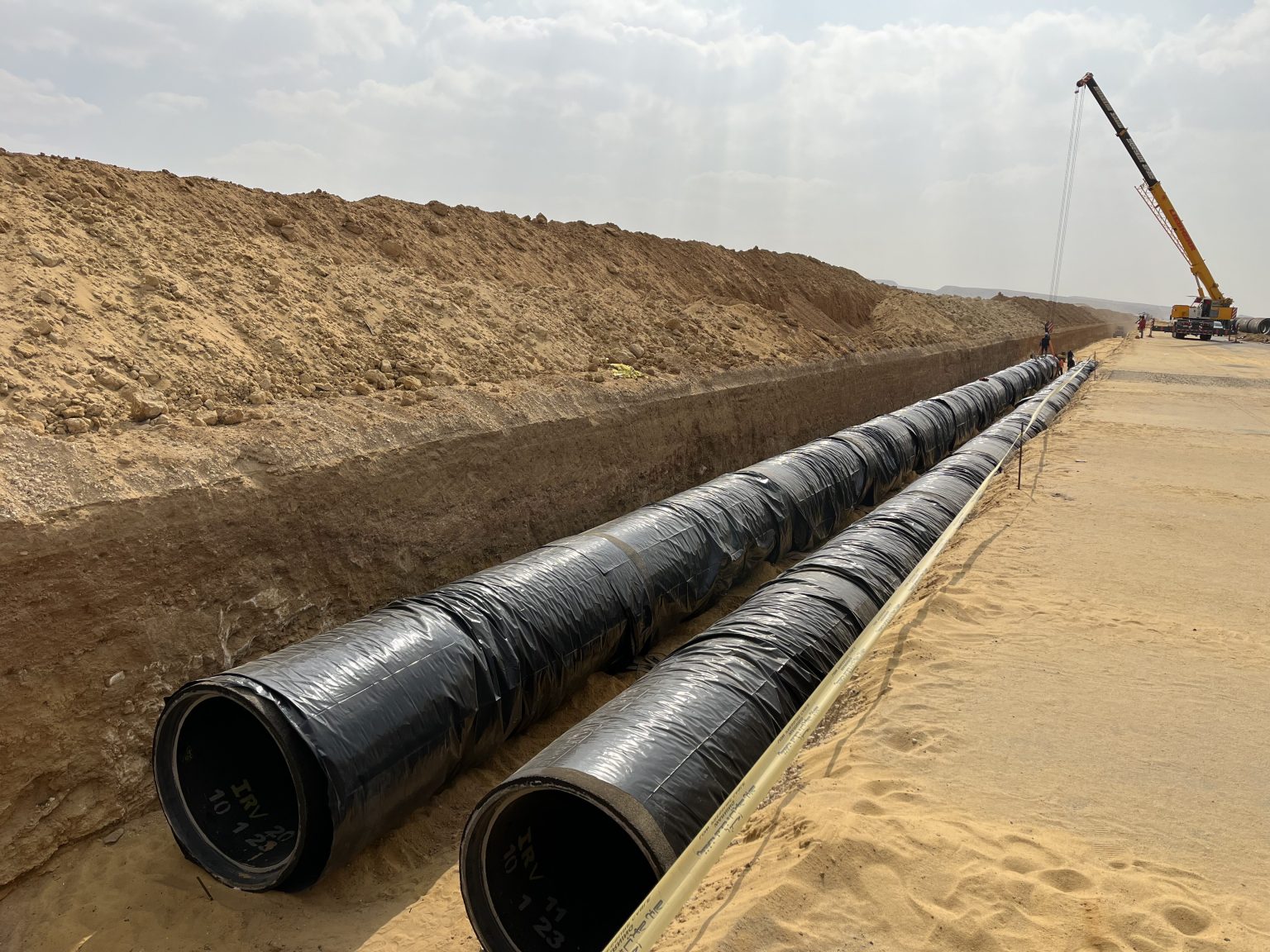 Utilities of the Irrigation Water Transmission Lines First Phase – New Administrative Capital